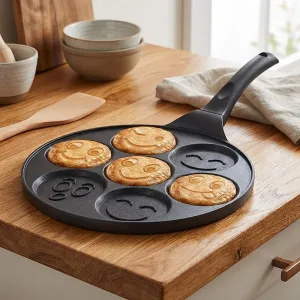 Poêle à pancakes mini smiley