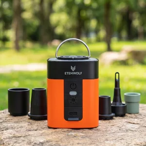 Pompe à air électrique sans fil rechargeable pour camping