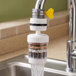 Purificateur d’eau du robinet à 6 couches, filtre pour robinet de cuisine