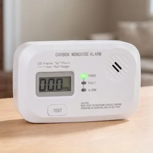 Détecteur autonome de fuite de monoxyde de carbone avec alarme et capteur de CO