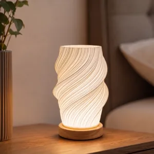 Lampe de chevet et de bureau LED réglable rechargeable, veilleuse minimaliste