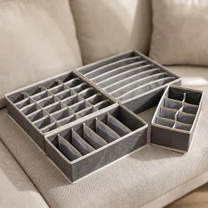 Boîte de rangement pour sous-vêtements en tissu non tissé