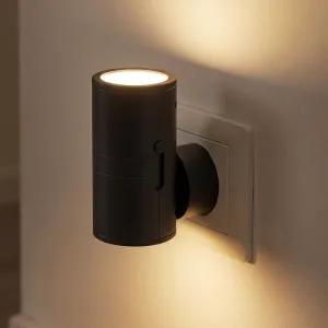 Veilleuse LED enfichable photosensible à luminosité réglable