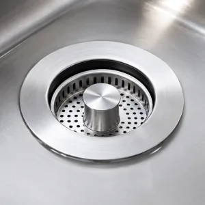 Bouchon de vidange pop-up en acier inoxydable pour évier de cuisine et lavabo