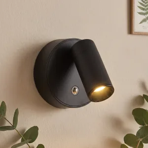 Veilleuse LED rechargeable à intensité variable, murale, rotative et magnétique