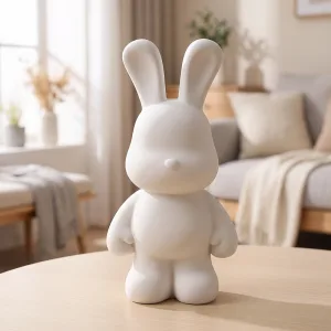 Décoration d’intérieur poupée animale à peindre soi-même