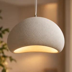 Lustre suspendu nordique minimaliste simple avec abat-jour LED réglable pour plafonnier