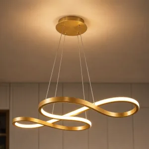 Suspensions de cuisine modernes, lustre de plafond LED long, lampe suspendue réglable