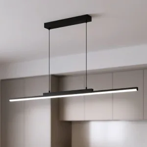 Suspensions de cuisine, long lustre de plafond, lampe suspendue