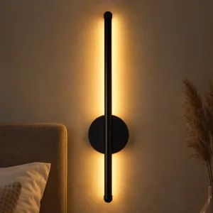Applique murale LED réglable moderne et minimaliste en aluminium, format barre