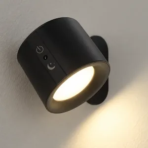 Applique murale LED télécommandée réglable et rotative