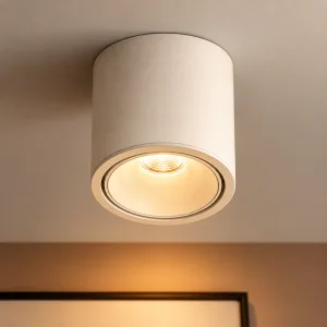 Spot LED encastré moderne en aluminium à intensité variable